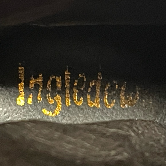 Ingedew black slouch ankle boots - Picture 2 of 2